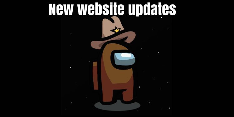 new website updates