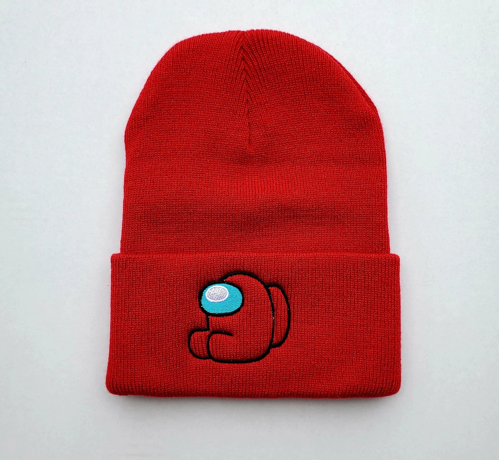 red among us beanie