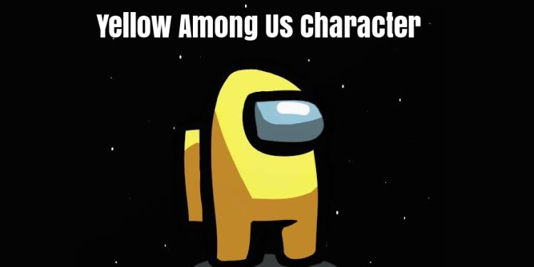 yellow among us character