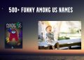 500+ Funny Among Us Names